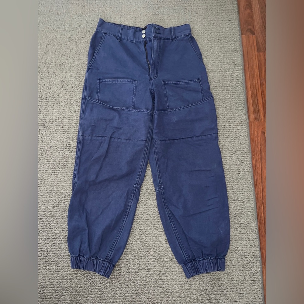 BDG Cargo Jeans. Medium. Blue.